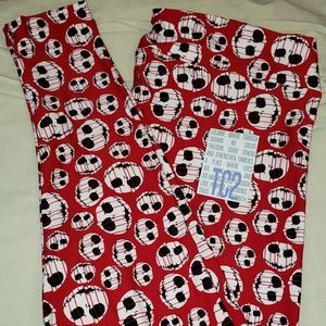 Lularoe TC2 NBC JACK Skellington Leggings